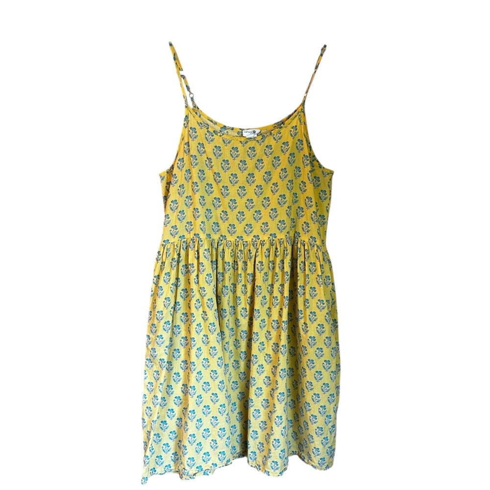 Natural LIFE Floral Yellow Sundress